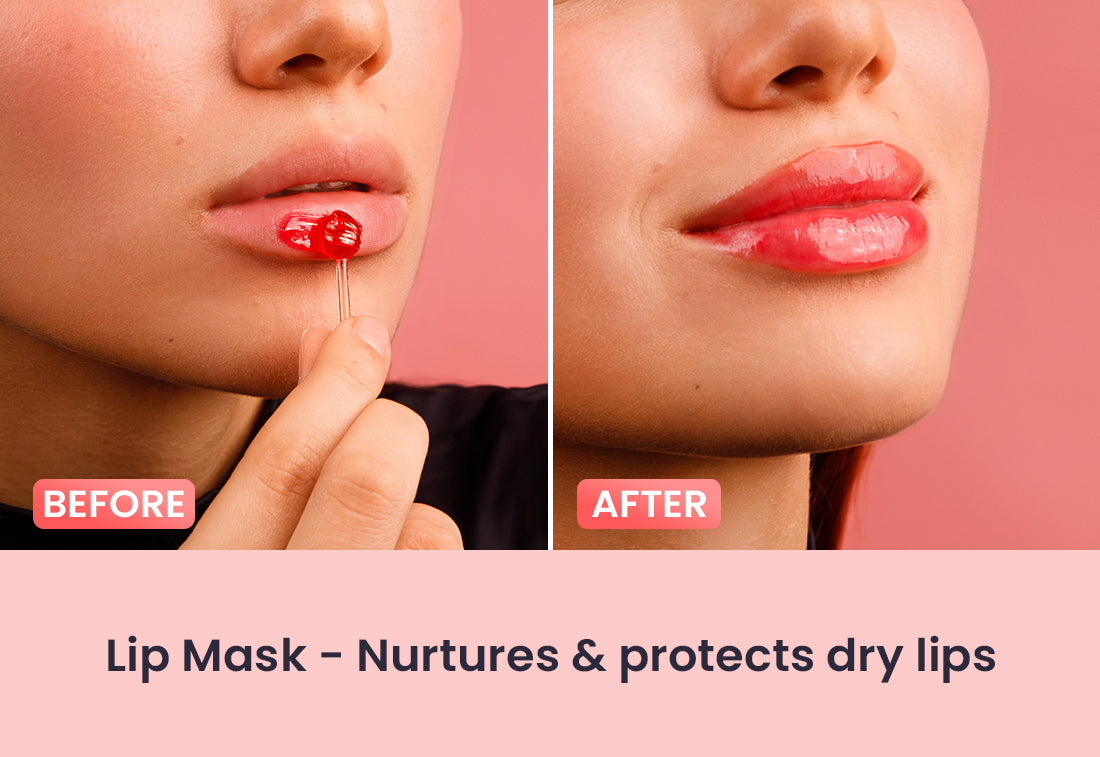 Wassermelonen-Lippenmaske + Zuckerpeeling-Set